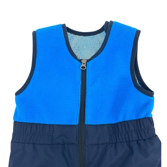Columbia Baby Boys’ Two Tone Blue Omni-Heat Buga Bib Snow Bibs Size 12-18 Months - Picture 2 of 12